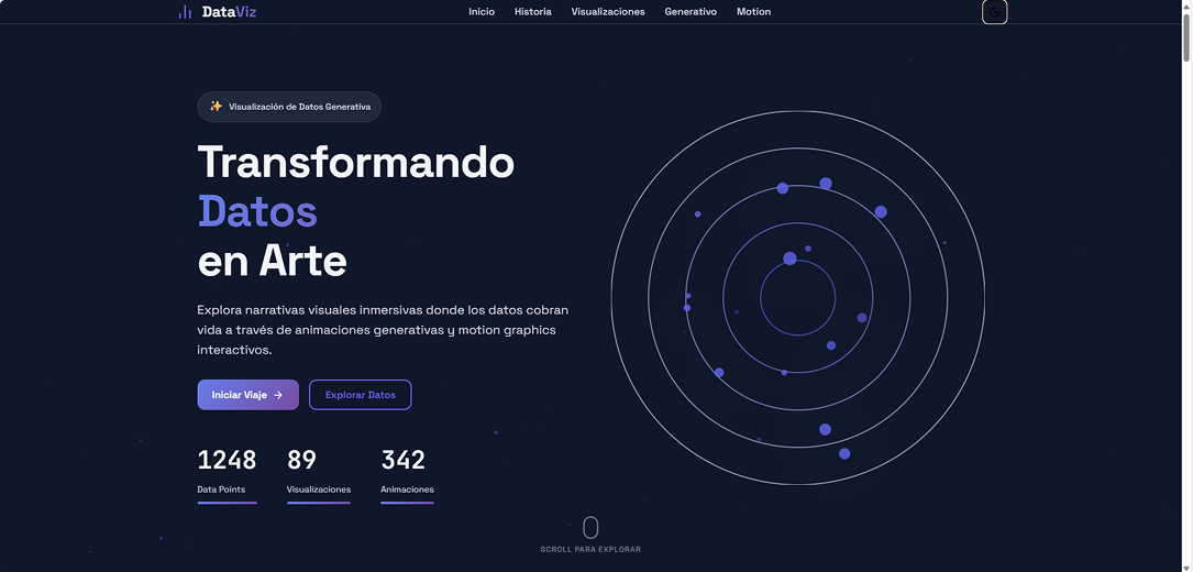 Data Visualization Art - Screenshot